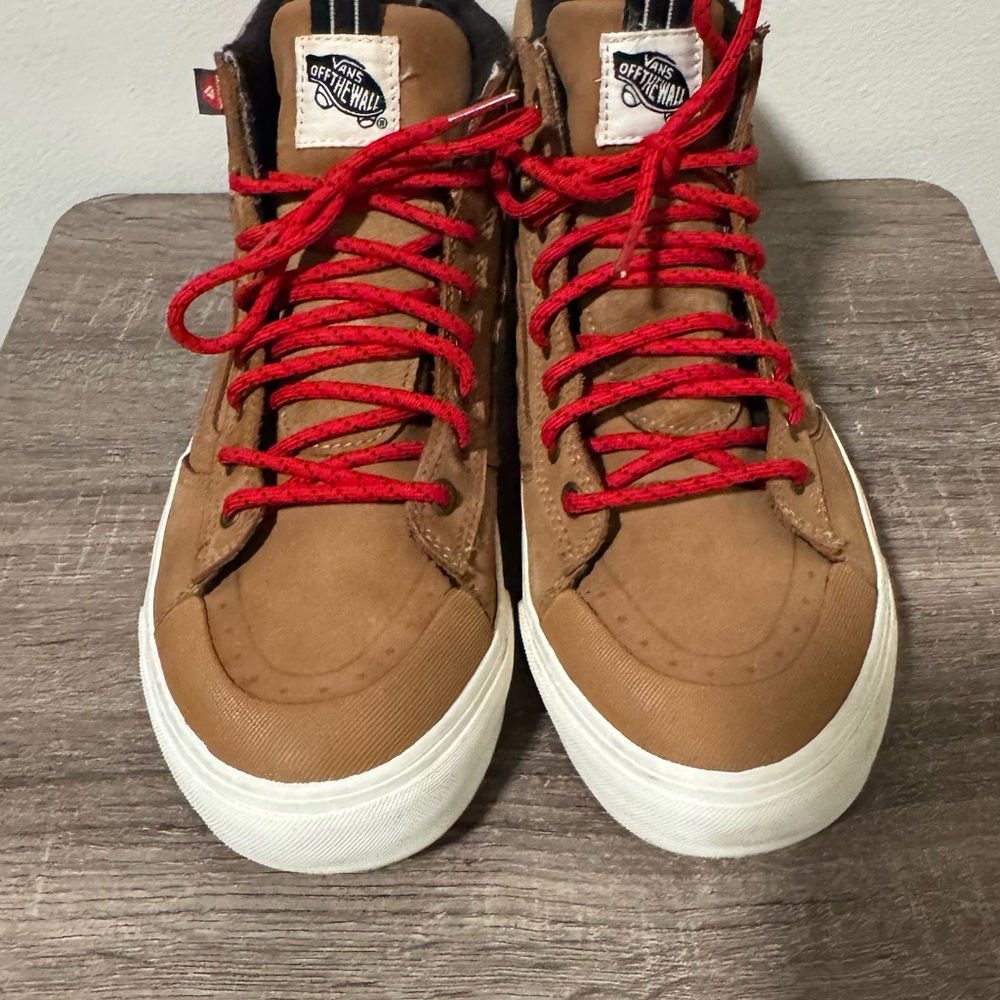 VANS SK8 Hi MTE 2 All Weather Boots Unisex - Brown Chipmunk / Marshmallow Shoe